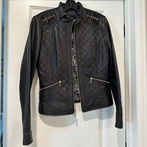 Leather Biker Jacket
